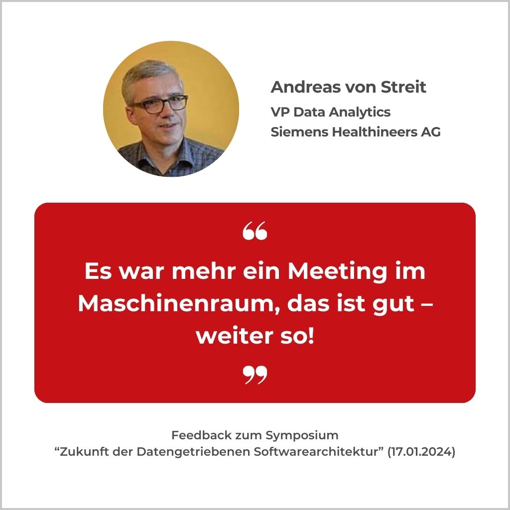 Feedback Andreas von Streit