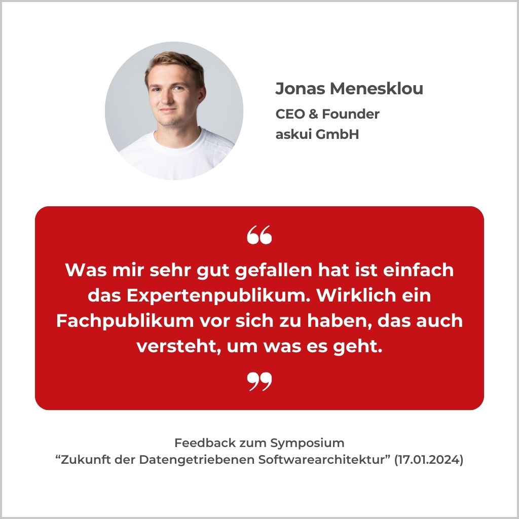 Feedback Jonas Menesklou